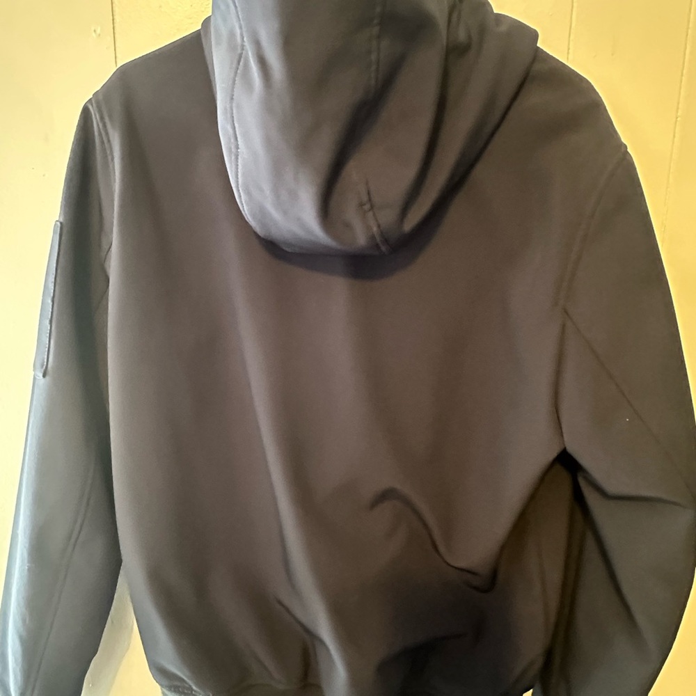 Tommy Hilfiger Men's Navy Lightweight Hooded Jacket - Picture 5 of 5